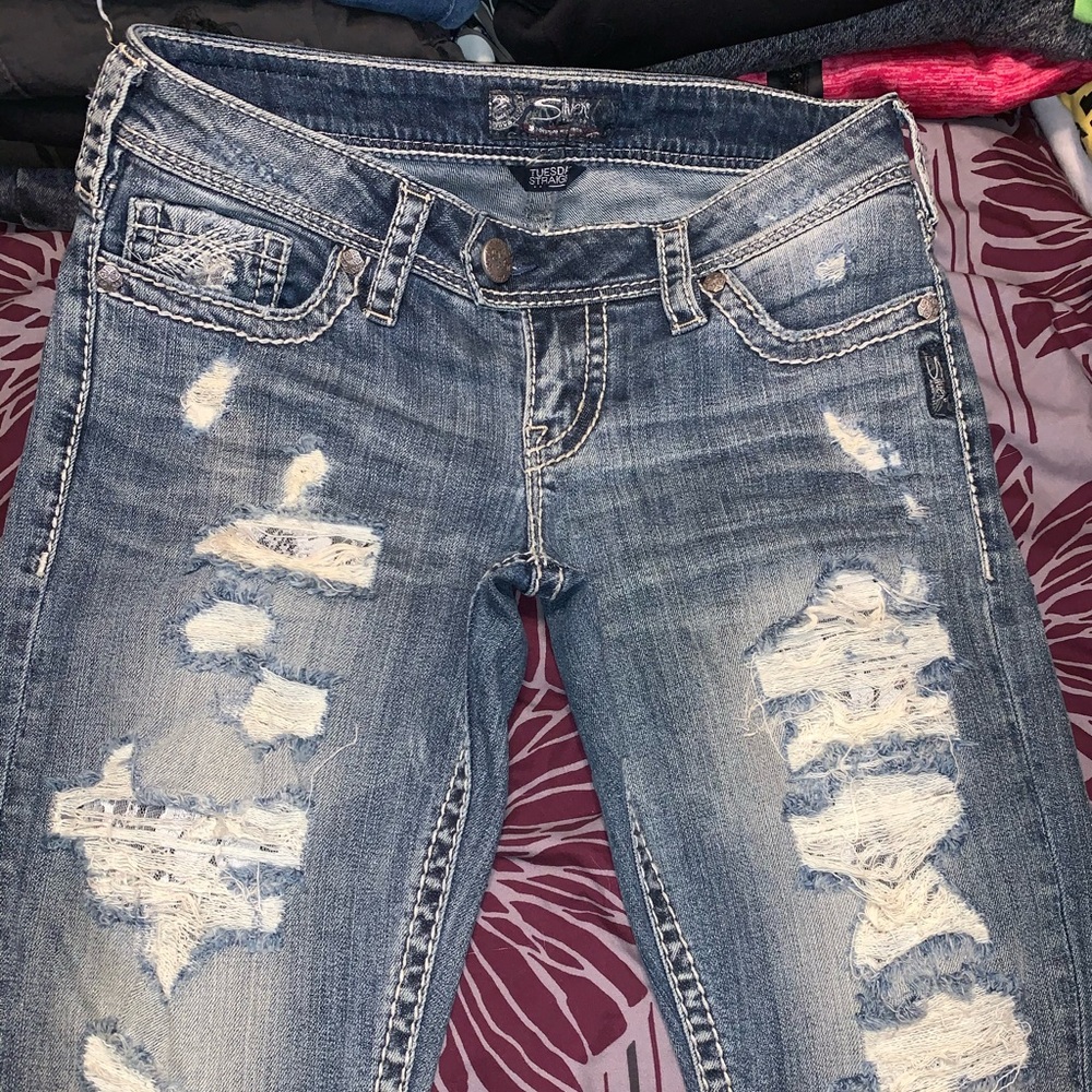 COPY - Silver jeans